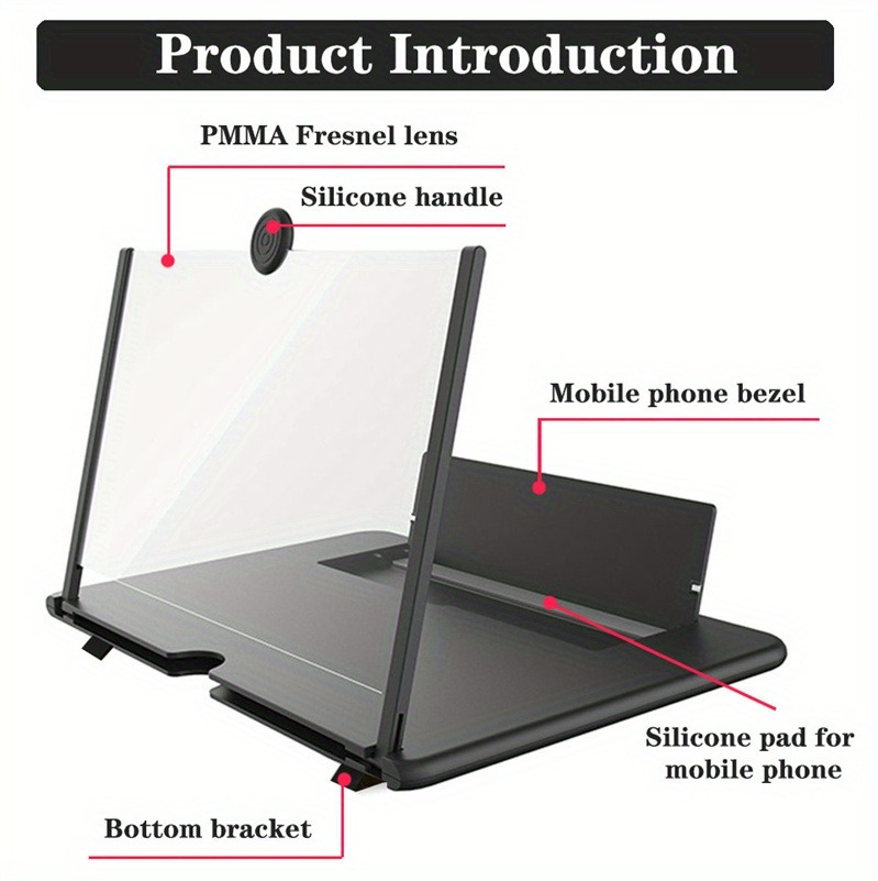 10/12 inch HD Mobile Phone Scr - Photography Lighting Professional recension och pris