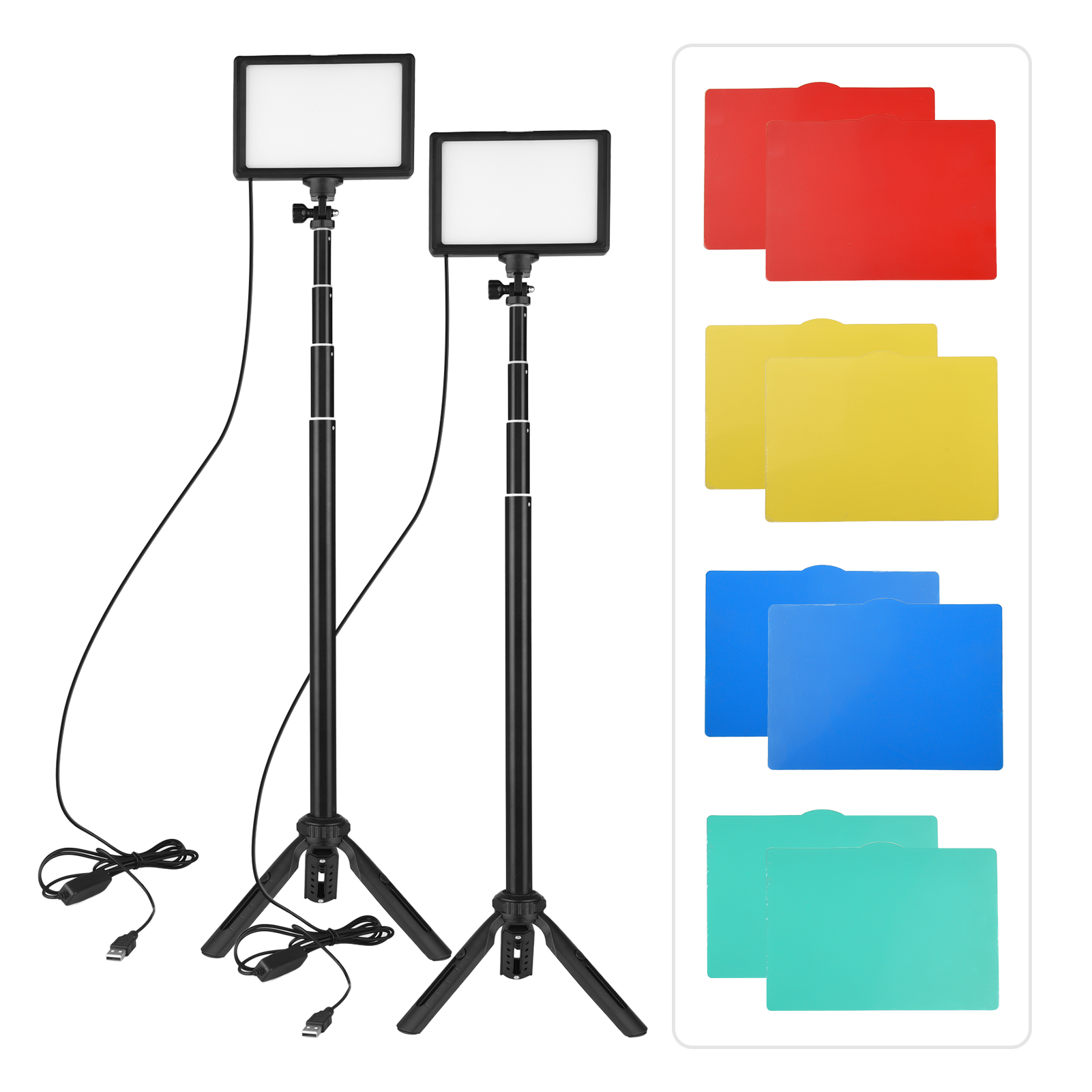 Andoer 2pcs LED Video Light Ki - Photography Lighting Uk recension och pris