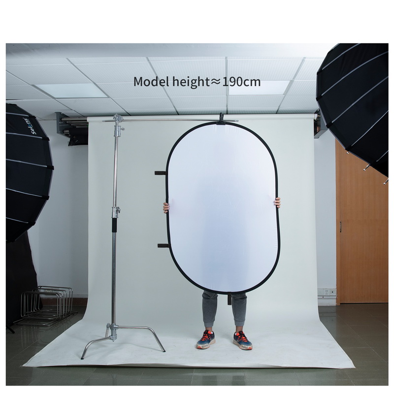 100X150CM Foldable Oval Reflec - Photography Lighting Diffuser recension och pris