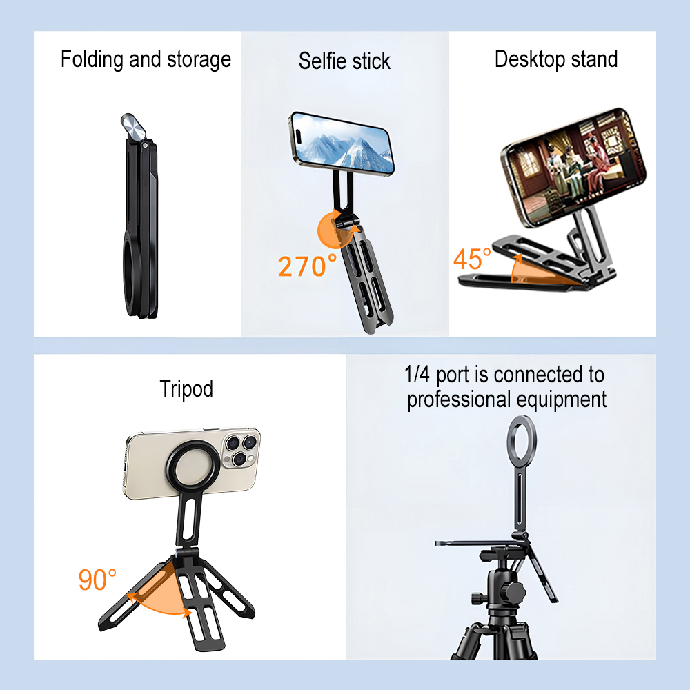 Magnetic Phone Holder Four-axi - Photography Lighting Angles recension och pris